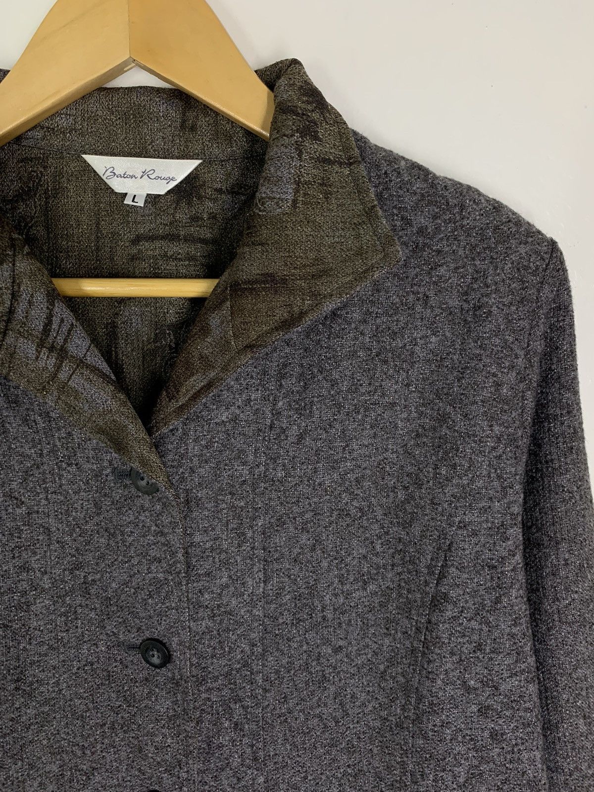 Japanese Brand × Vintage Vintage Baton Rouge Wool Jacket Size US L / EU 52-54 / 3 - 3 Thumbnail