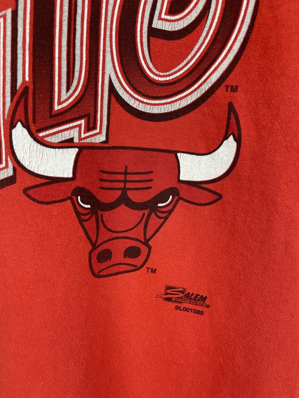 NBA Salem Sportswear NBA Chicago Bulls made in USA distressed Size US M / EU 48-50 / 2 - 5 Thumbnail