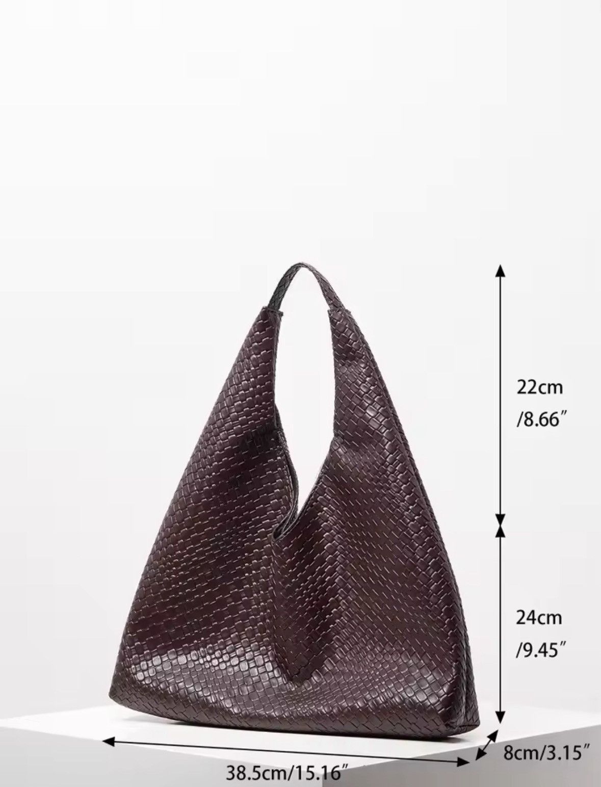 Japanese Brand × Vintage Simple Retro Shoulder Bag, Minimalist Hobo Bag Size ONE SIZE - 2 Thumbnail