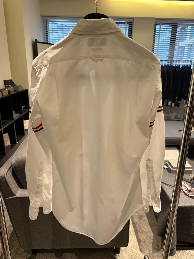 Thom Browne Thom BrowneClassic double-sleeved shirt 2503-Nextarrow Size US M / EU 48-50 / 2 - 2 Thumbnail