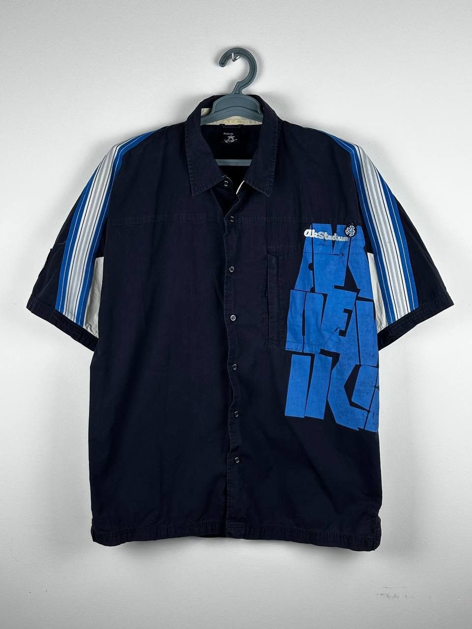 Akademiks × Vintage Vintage Y2K Akademiks Stadium Division Shirt Size US L / EU 52-54 / 3 - 2 Thumbnail