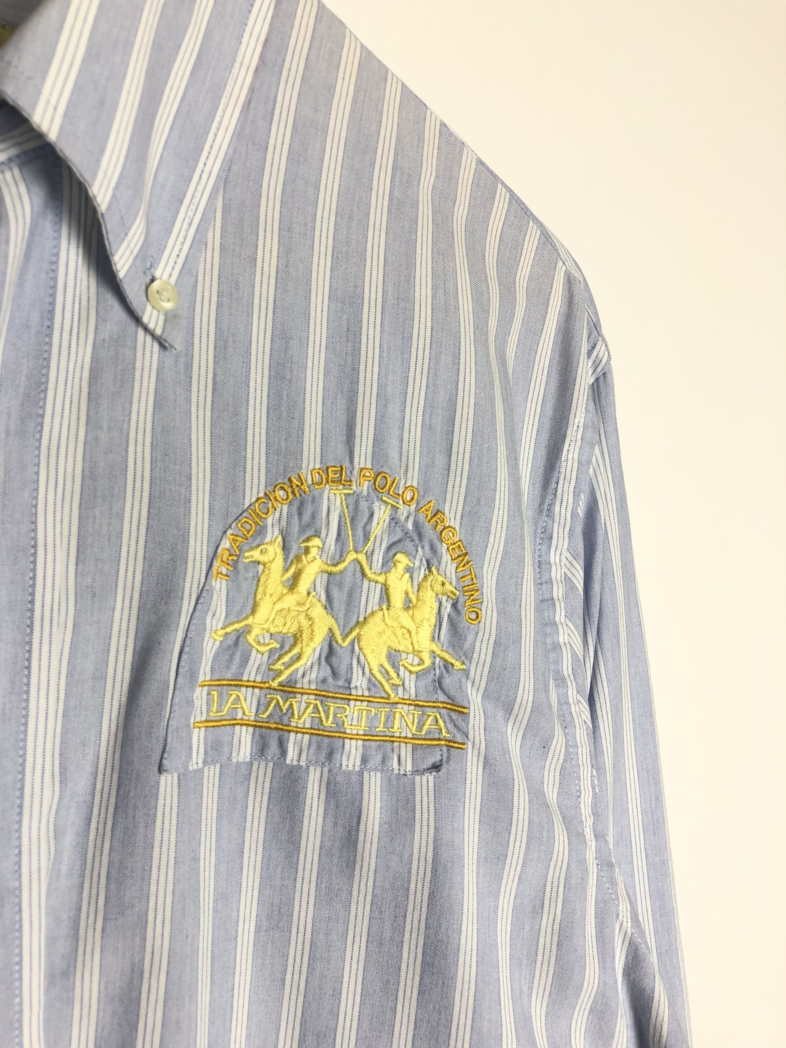 La Martina La Martina Striped Shirt Buenos Aires size XL Size US XL / EU 56 / 4 - 5 Thumbnail
