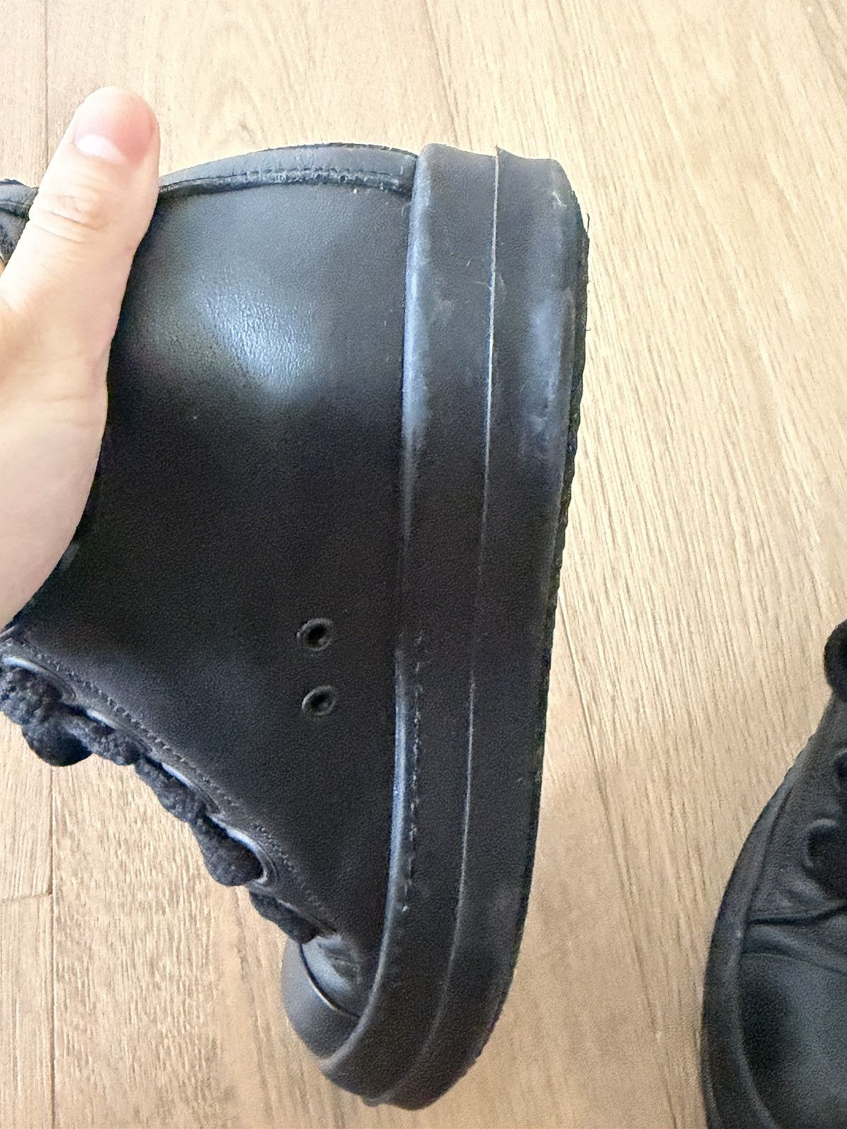 Rick Owens Rick Owens Jumbo Lace Low all black Size US 7.5 / EU 40-41 - 7 Thumbnail