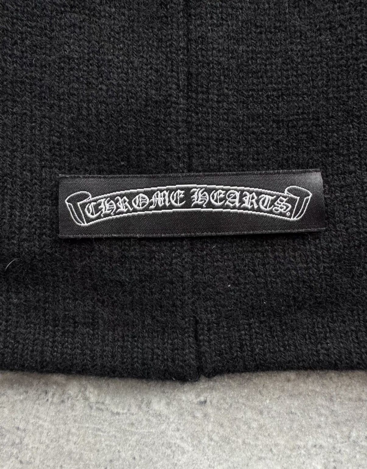 Chrome Hearts Chrome Hearts Star Leather Patch Cashmere Beanie Size ONE SIZE - 5 Thumbnail