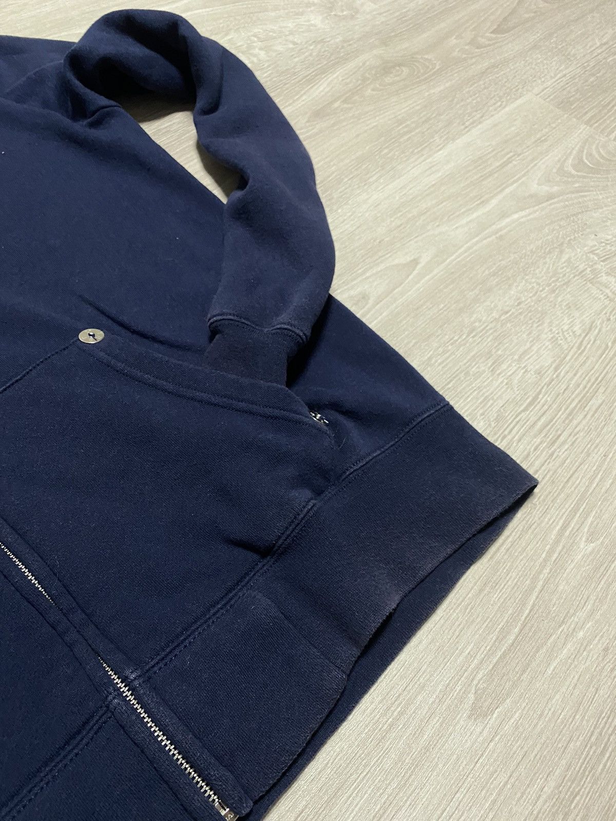 Japanese Brand Vintage True Religion Big logo back side zip hoodie size M Size US M / EU 48-50 / 2 - 10 Thumbnail