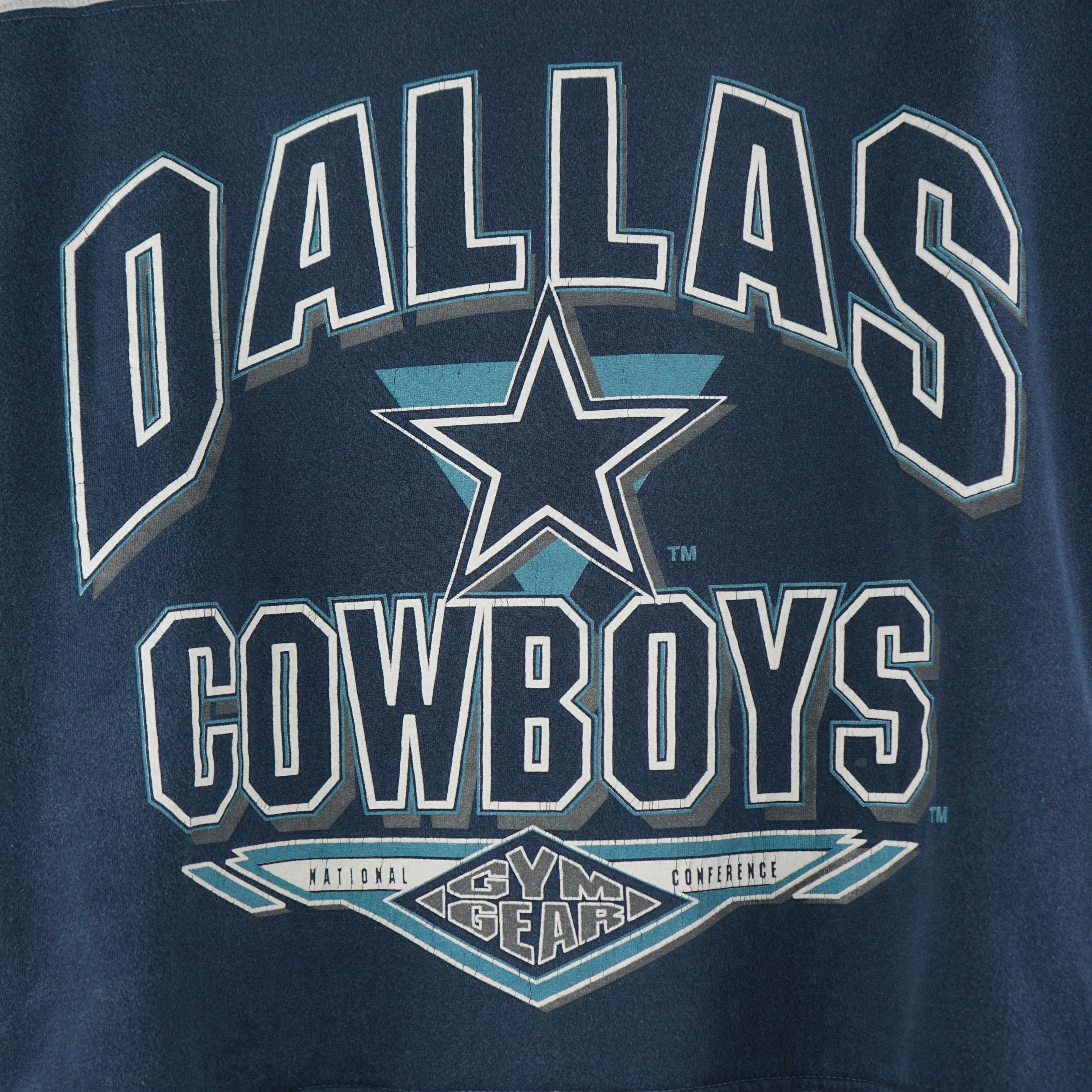 NFL × Vintage Vintage 1990s Dallas Cowboys T-Shirt Size US S / EU 44-46 / 1 - 2 Thumbnail