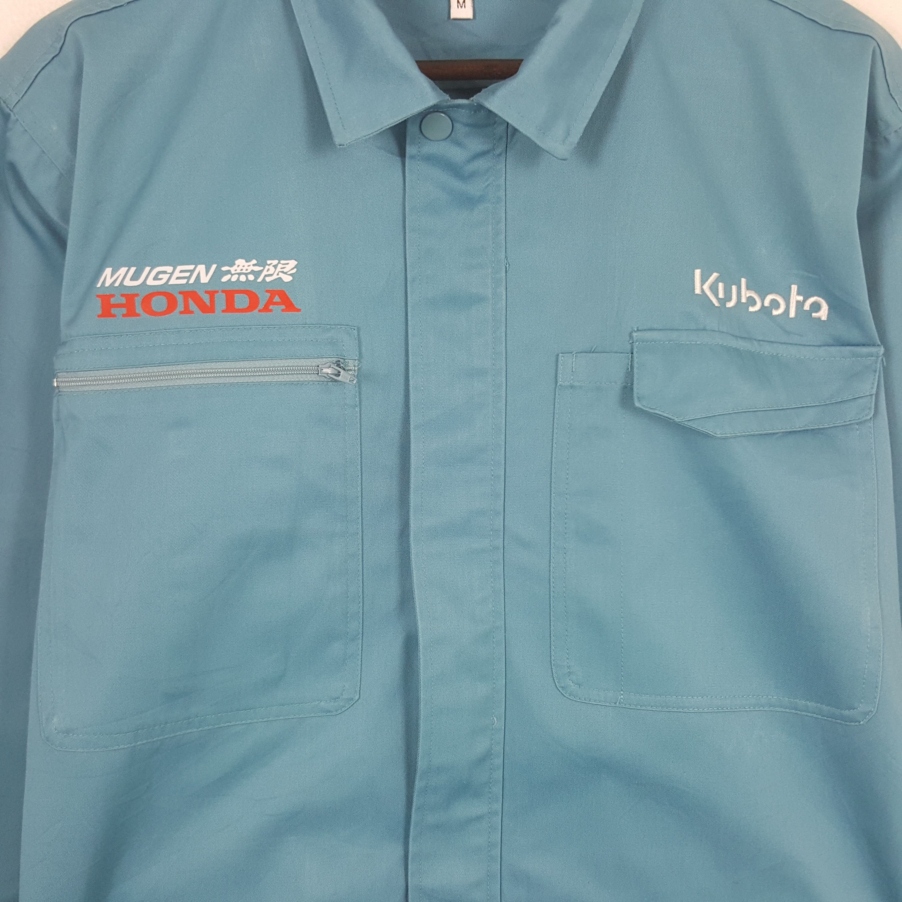 Honda × Japanese Brand × Vintage Vintage Mugen Honda Racing Custom Worker Japan Jacket Size US L / EU 52-54 / 3 - 4 Thumbnail
