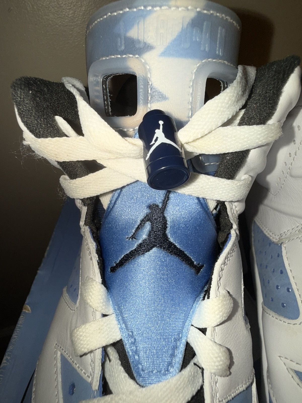 Jordan Brand Air Jordan 6 Retro “UNC Home” VVNDS! OG Box, Lace Locks sz9 Size US 9 / EU 42 - 16 Thumbnail