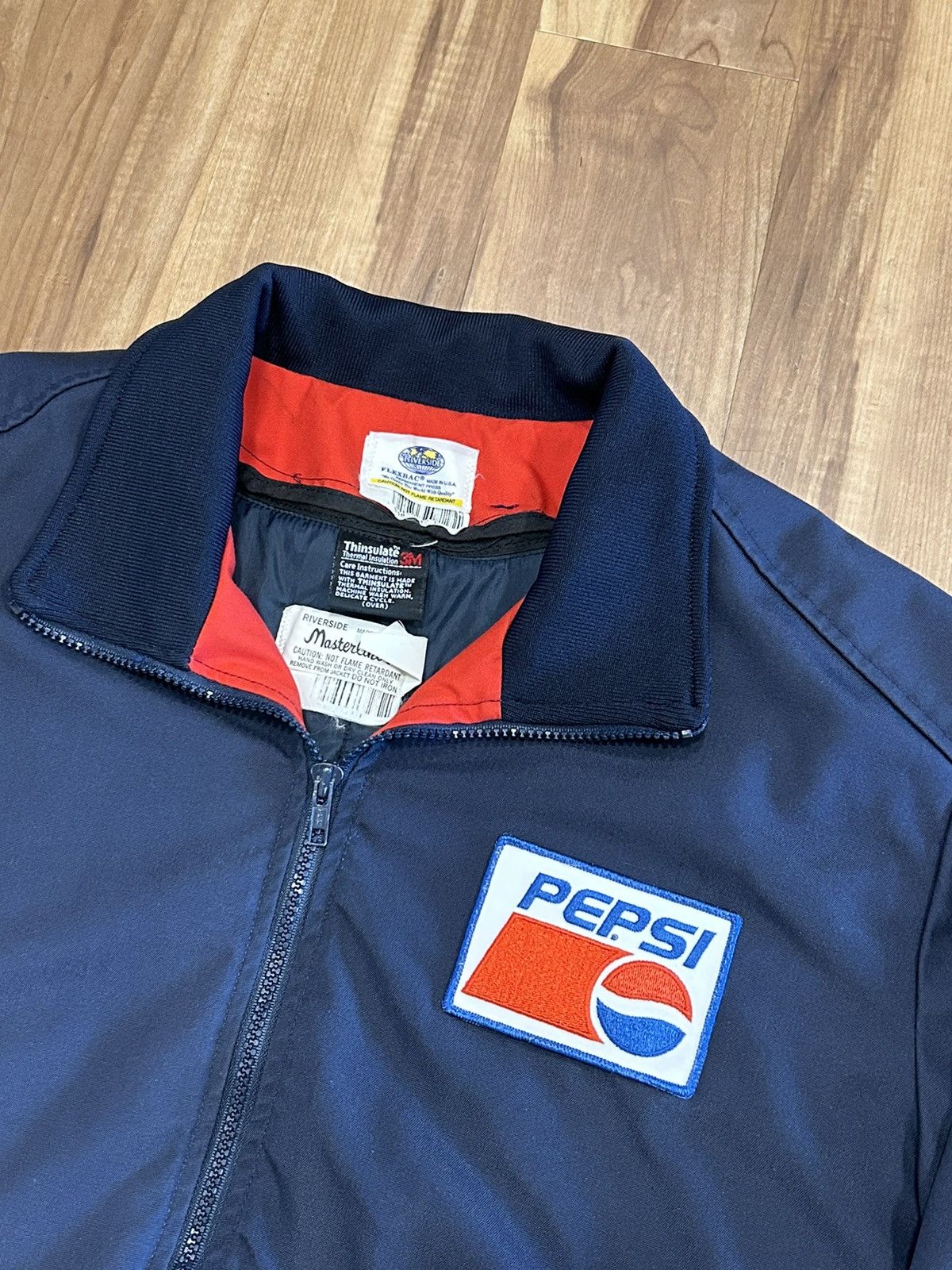Vintage Pepsi Riverside Work Bomber Jacket