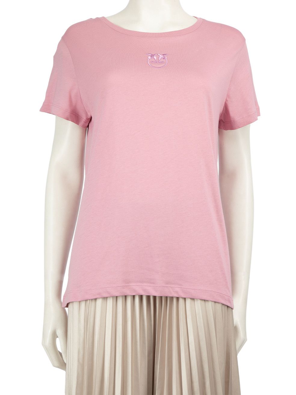 SS24 Pink Bussolotto Logo T-shirt