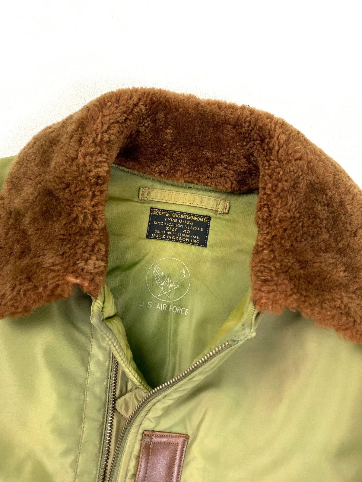 Buzz Rickson's Vintage Bomber B15 Buzzricksons Military Size US L / EU 52-54 / 3 - 5 Thumbnail