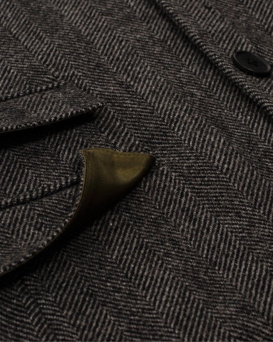 Gant Rugger Gant Rugger Wool Herringbone Overcoat Size US S / EU 44-46 / 1 - 7 Thumbnail