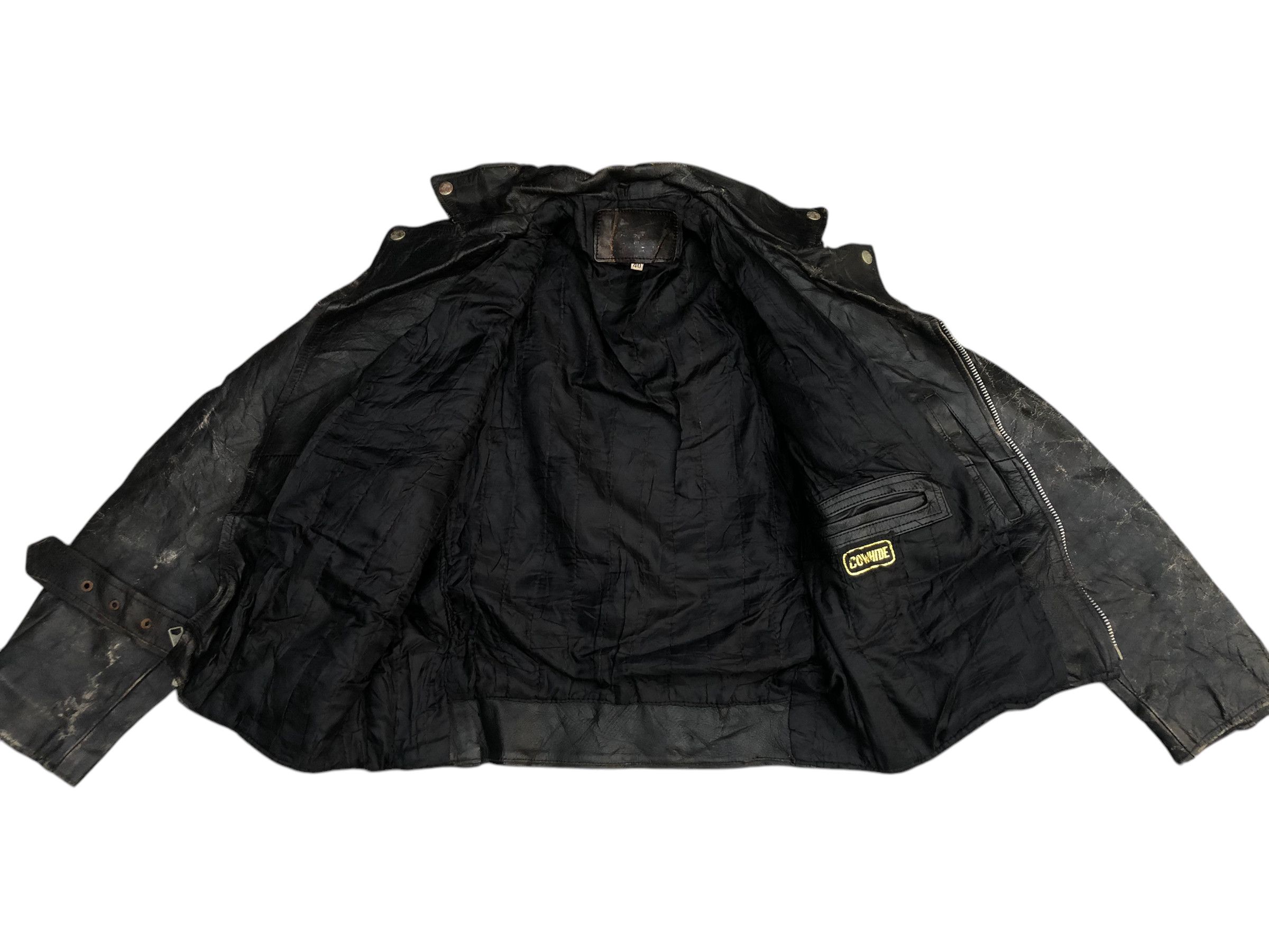 Harley Davidson Prime Parts by JUST BRASS INC USA Biker Leather Jacket Size US XXS / EU 40 - 8 Thumbnail