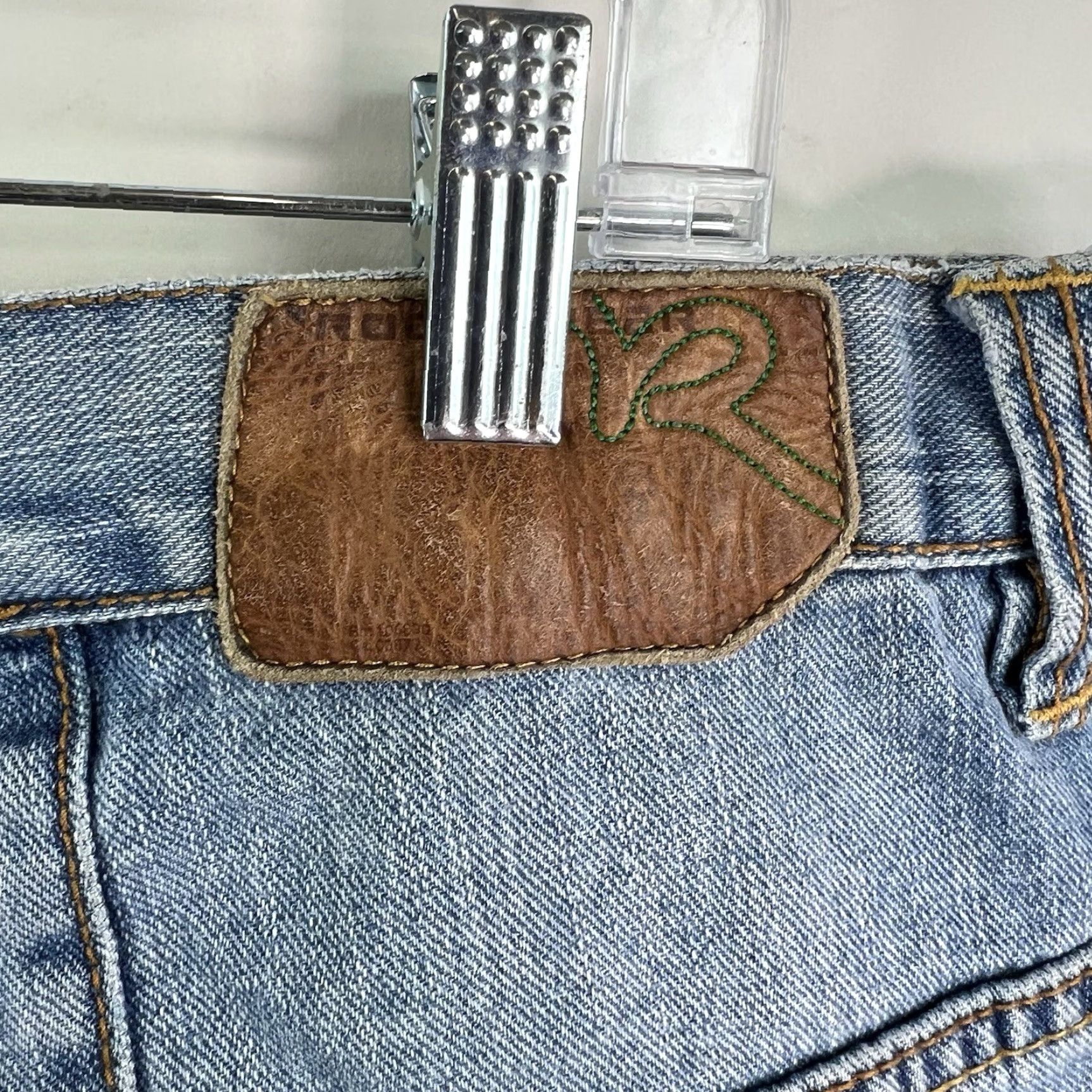 Rocawear VINTAGE Rocawear Denim Bermuda Shorts Mens 40 Blue 90s Hip Hop Grunge Size US 40 / EU 56 - 6 Thumbnail
