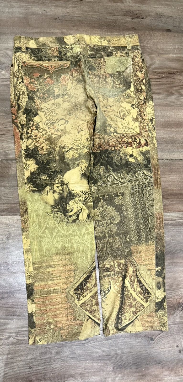 Roberto Cavalli Roberto Cavalli vintage Renaissance Y2K vintage pants Size US 36 / EU 52 - 5 Thumbnail
