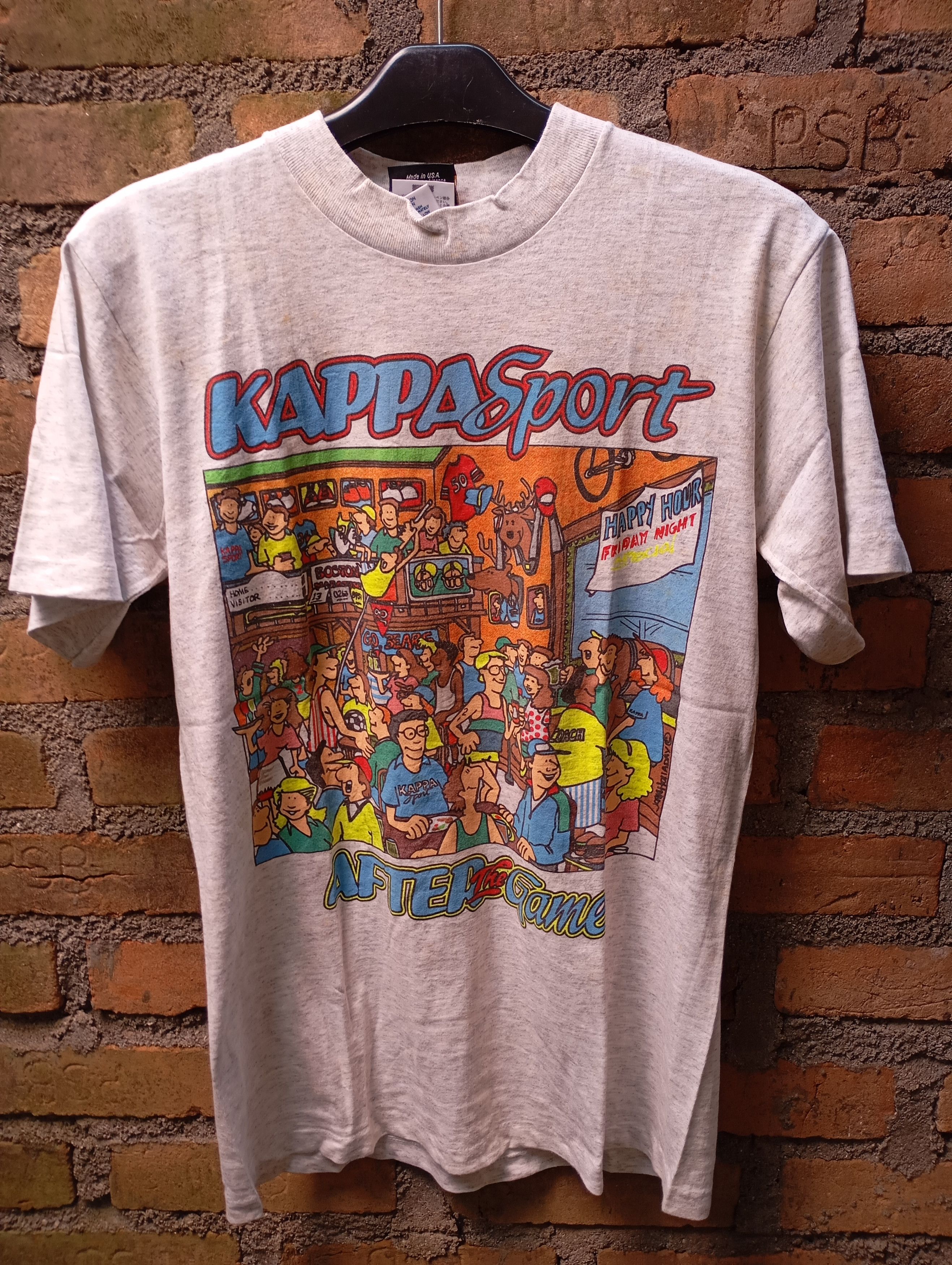 Kappa × Vintage Vintage Kappa Sport Tees Made in USA Size US M / EU 48-50 / 2 - 1 Thumbnail