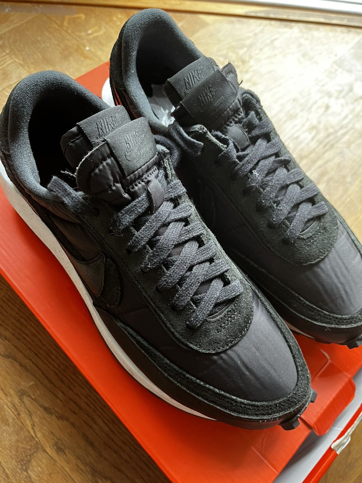 Nike × Sacai Nike LD Waffle x Sacai Black Size US 10 / EU 43 - 3 Thumbnail