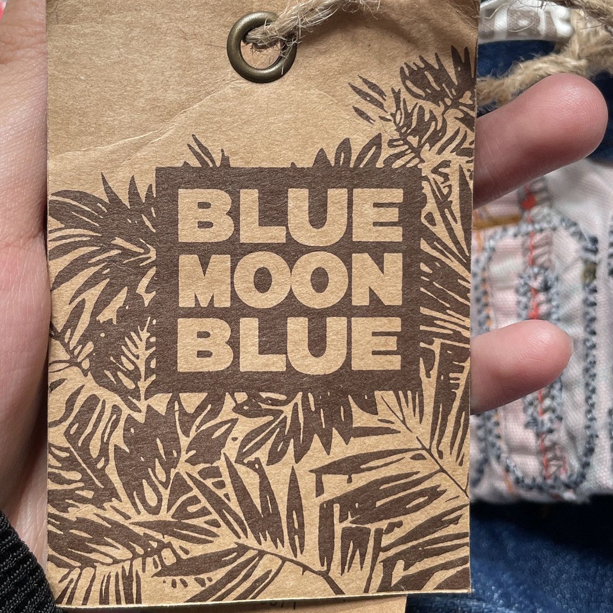 Japanese Brand × Vintage Vintage Japanese Brand Blue Moon Blue Jeans 1990s Size US 29 - 12 Thumbnail