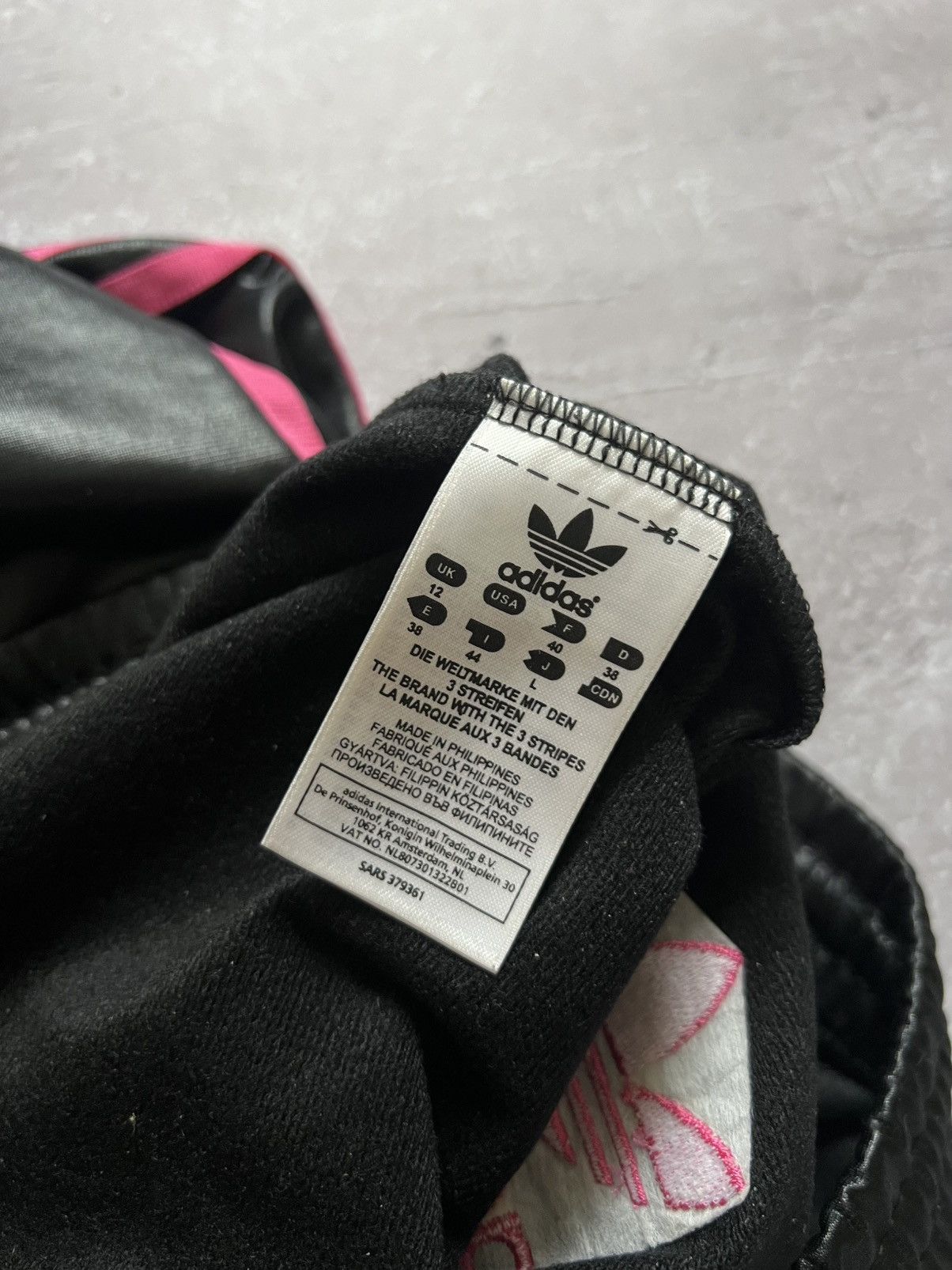 Adidas Adidas Black Pink Shiny Tracksuit Pants Size 38 Women Size 28" / US 6 / IT 42 - 10 Thumbnail