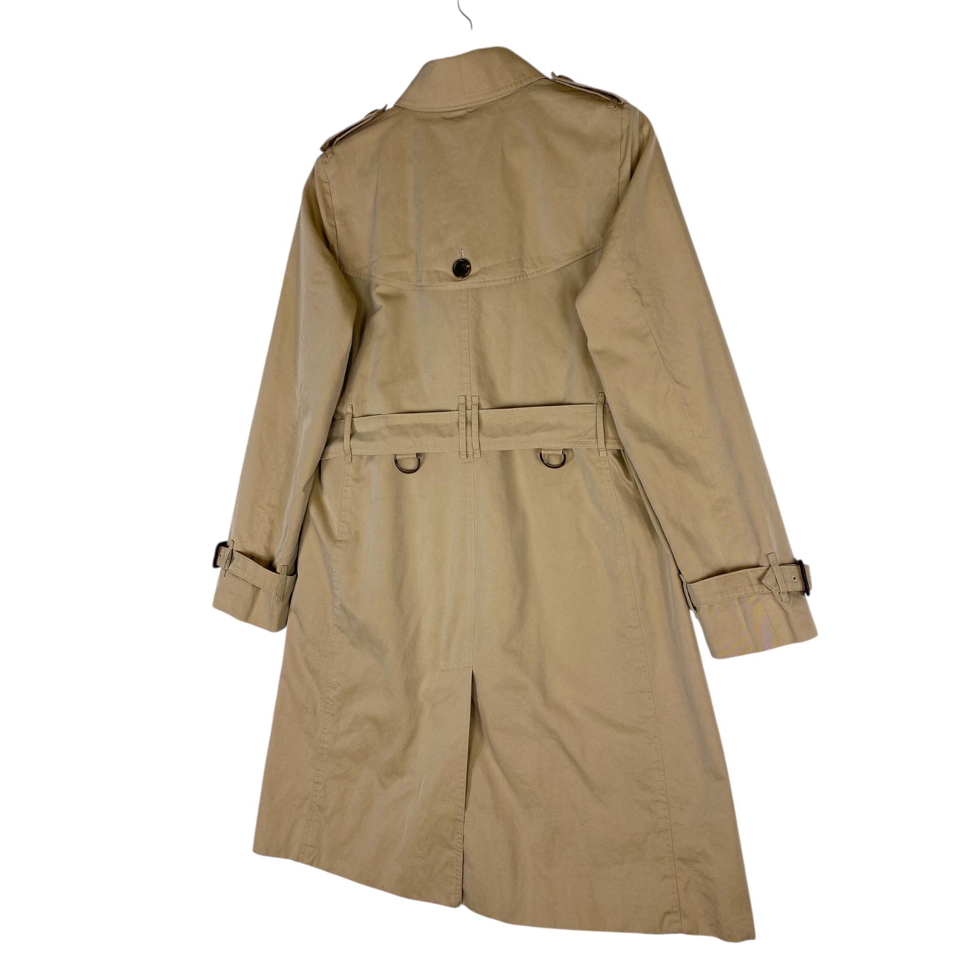Burberry 💥 BURBERRY DOUBLE BRESTED BIEGE BELTED COAT Size US S / EU 44-46 / 1 - 11 Thumbnail