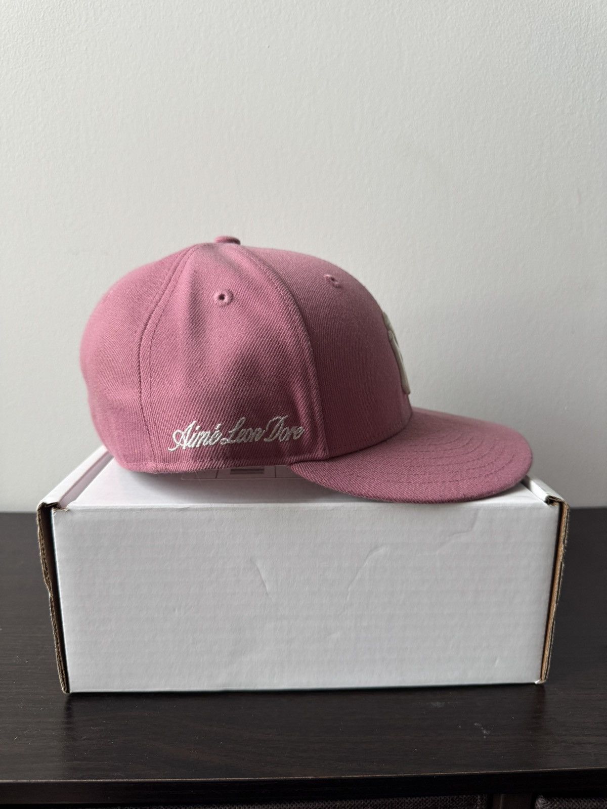 Aime Leon Dore × New York Yankees Pink 7 1/2 Aime Leon Dore x Yankee fitted Size ONE SIZE - 2 Thumbnail