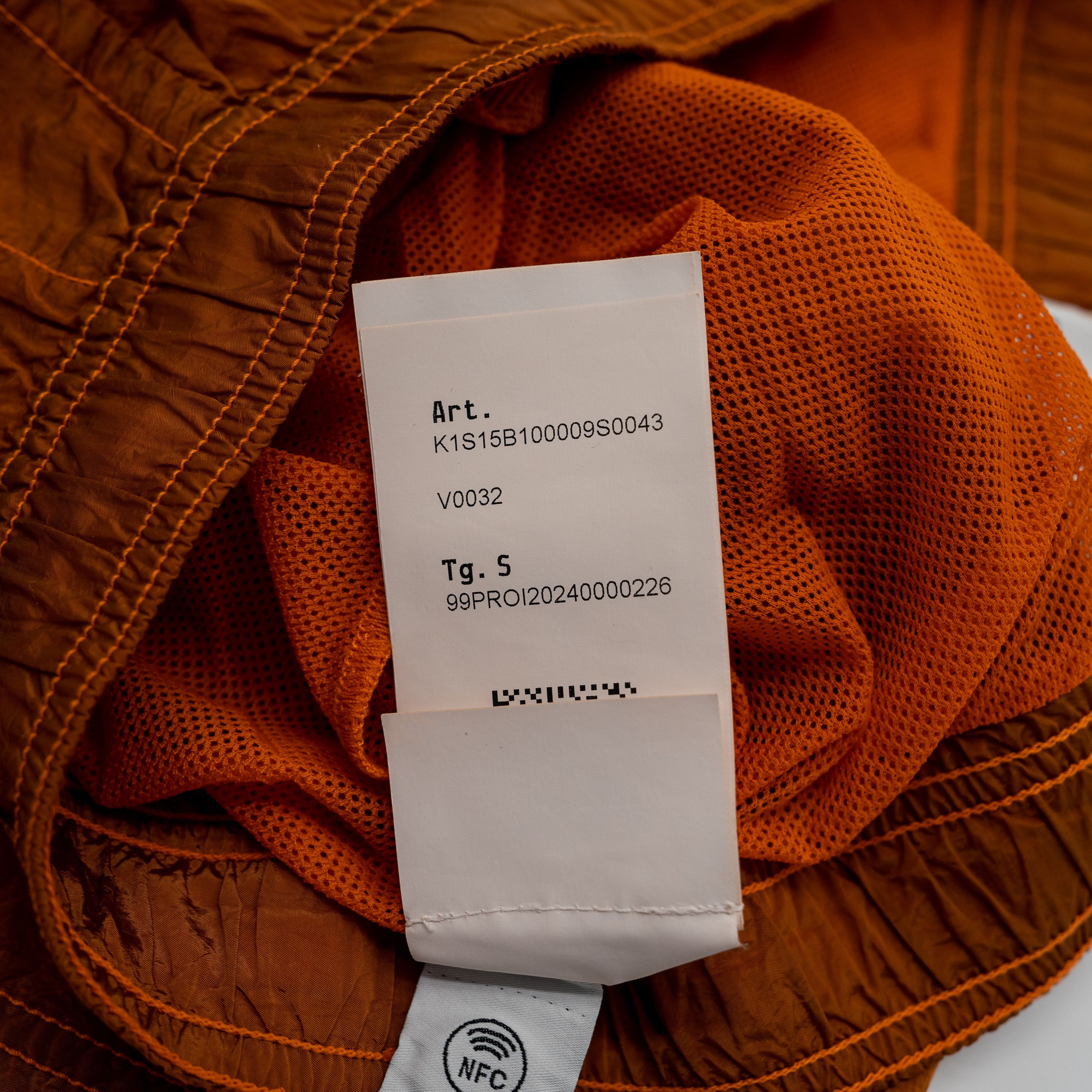 Stone Island S Stone Island Nylon Metal Swim Shorts Arancio Orange Size US 30 / EU 46 - 5 Thumbnail