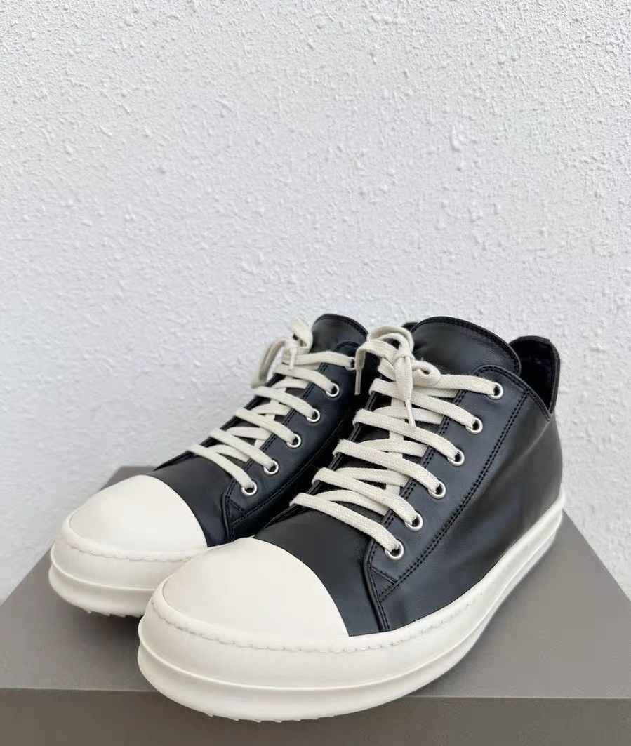 Rick Owens Rick Owens Mainline Calfskin Low-Top "Big Converse" Size US 8.5 / EU 41-42 - 5 Thumbnail
