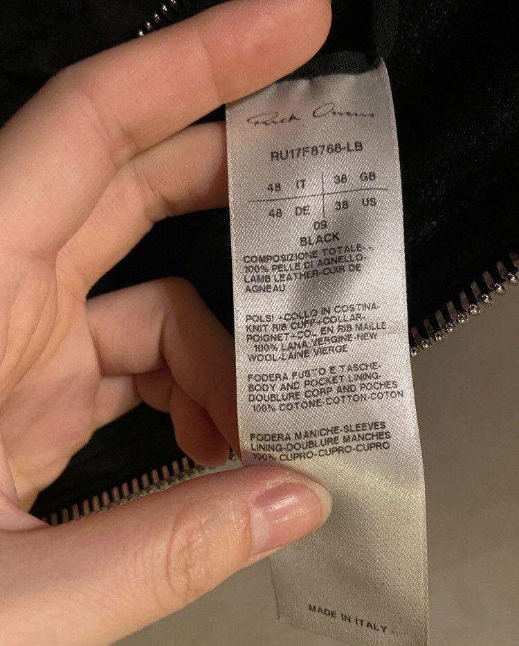 Rick Owens Rick Owens Men's Zipper Jacket Size US M / EU 48-50 / 2 - 3 Thumbnail