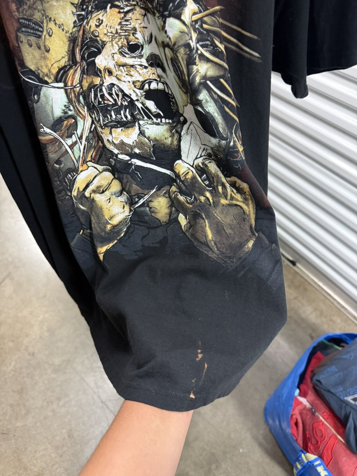 Hanes Vintage 2000s Slipknot Band Tee Size US XXL / EU 58 / 5 - 4 Thumbnail