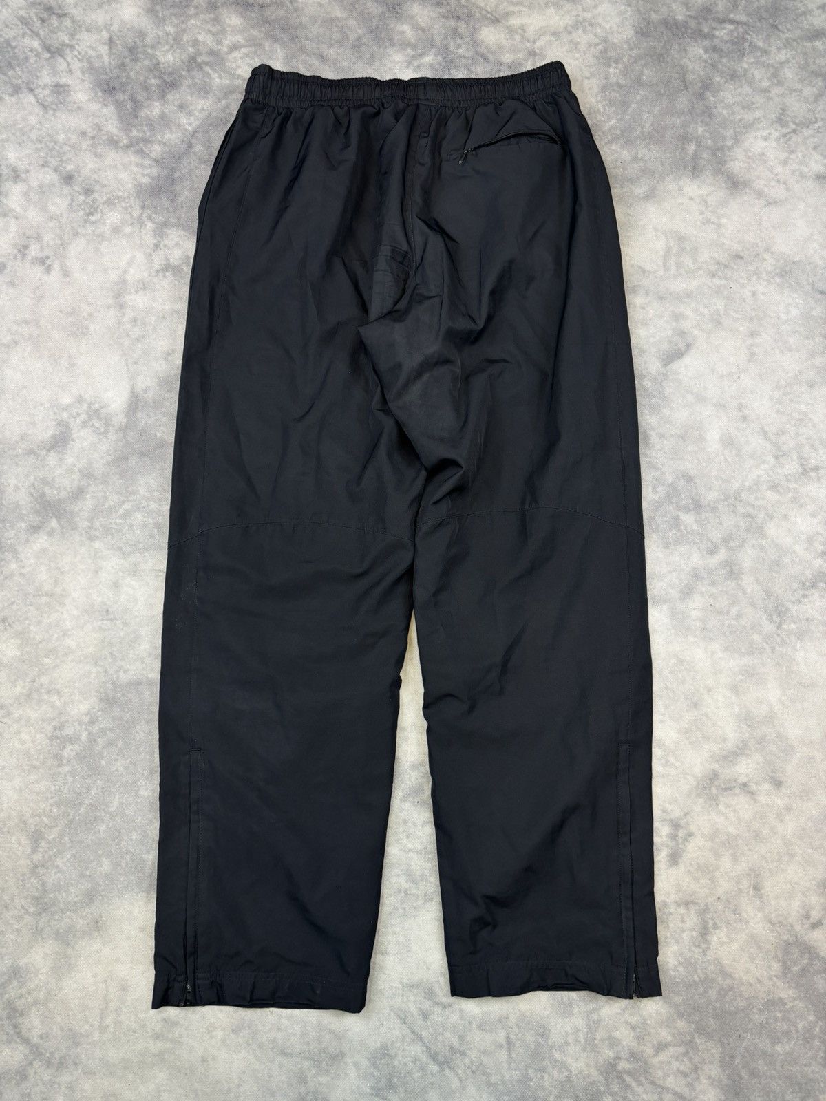 Nike × Vintage Vintage Nike Parachute Sweatpants Basic Black y2k skate 90s Size US 32 / EU 48 - 3 Thumbnail