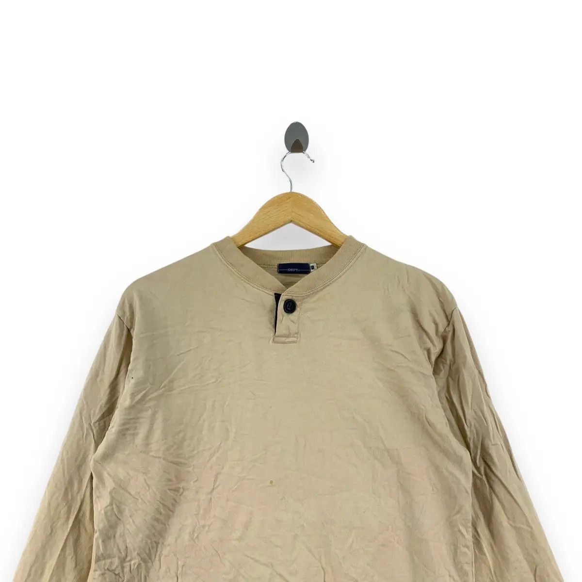 Vintage DEPT JAPAN MOTOYOYOGI Shibuya Henley Tee Shirt Size US S / EU 44-46 / 1 - 2 Thumbnail