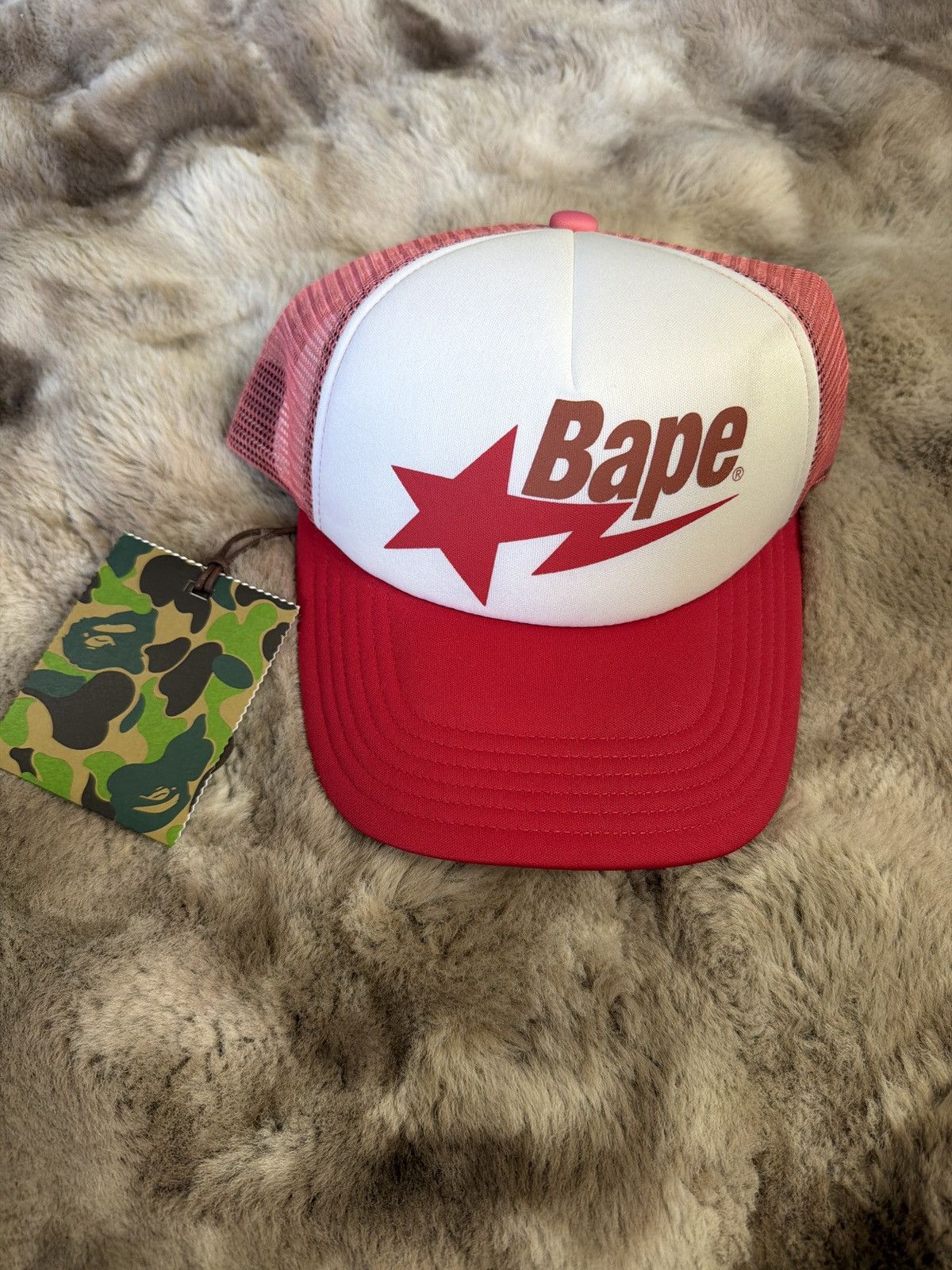 Bape Bape Trucker Hat Size ONE SIZE - 1 Thumbnail