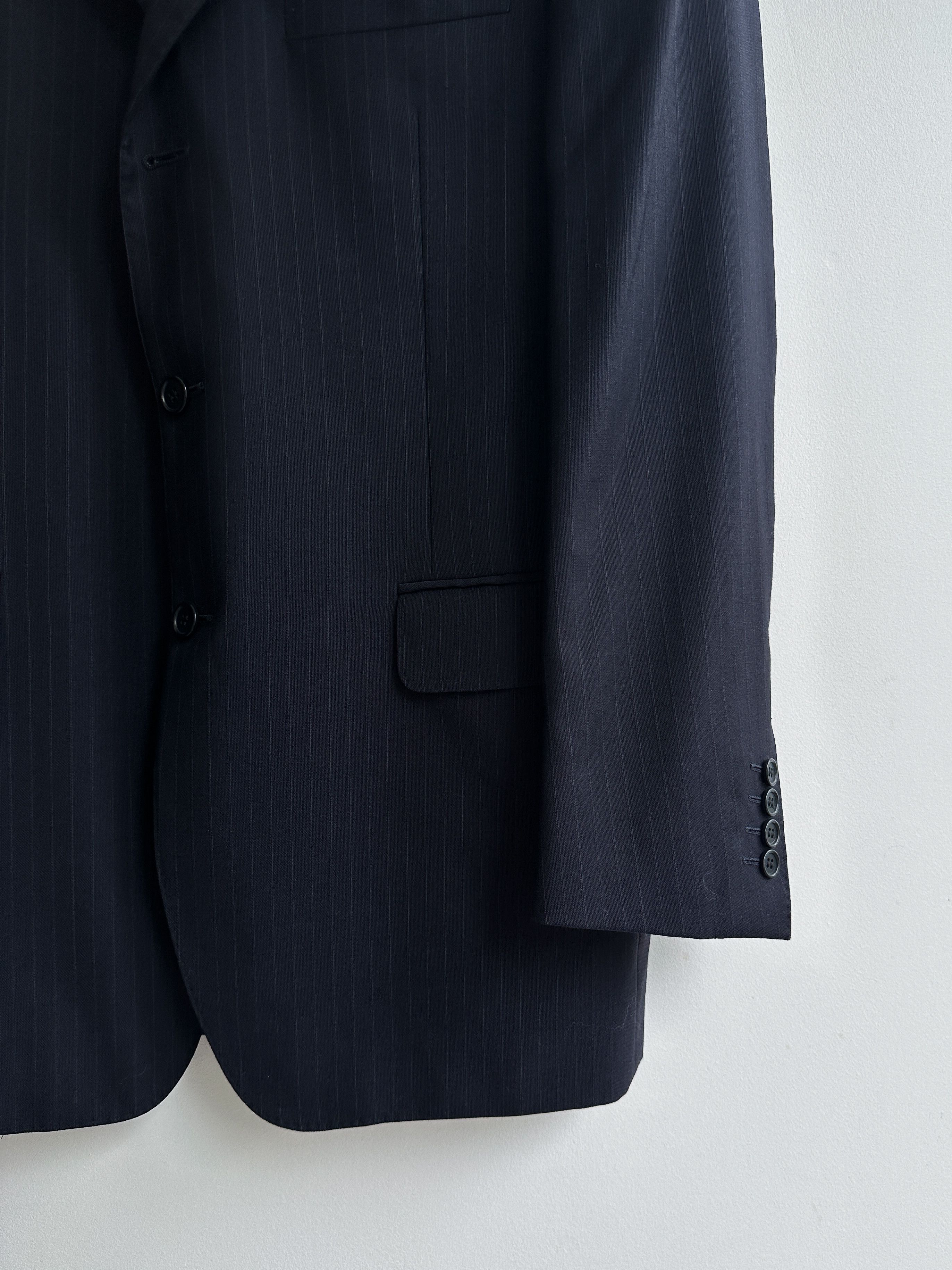Canali Canali Navy Blazer Size 46R - 6 Thumbnail