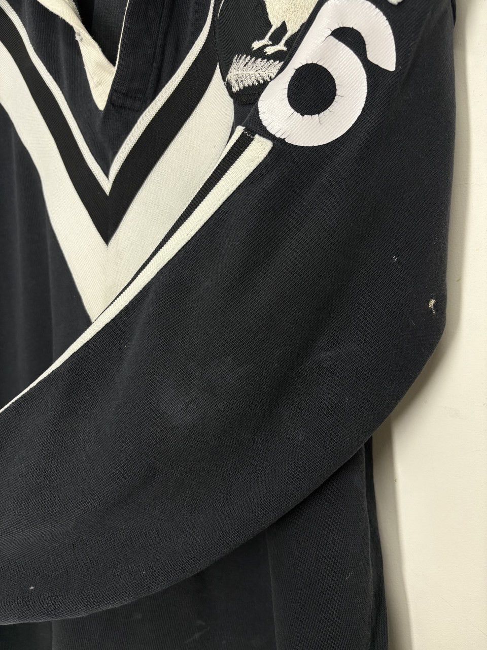 Adidas 1980s New Zealand Adidas Kiwi Rugby Shirt Archive Match Worn Size US M / EU 48-50 / 2 - 12 Thumbnail