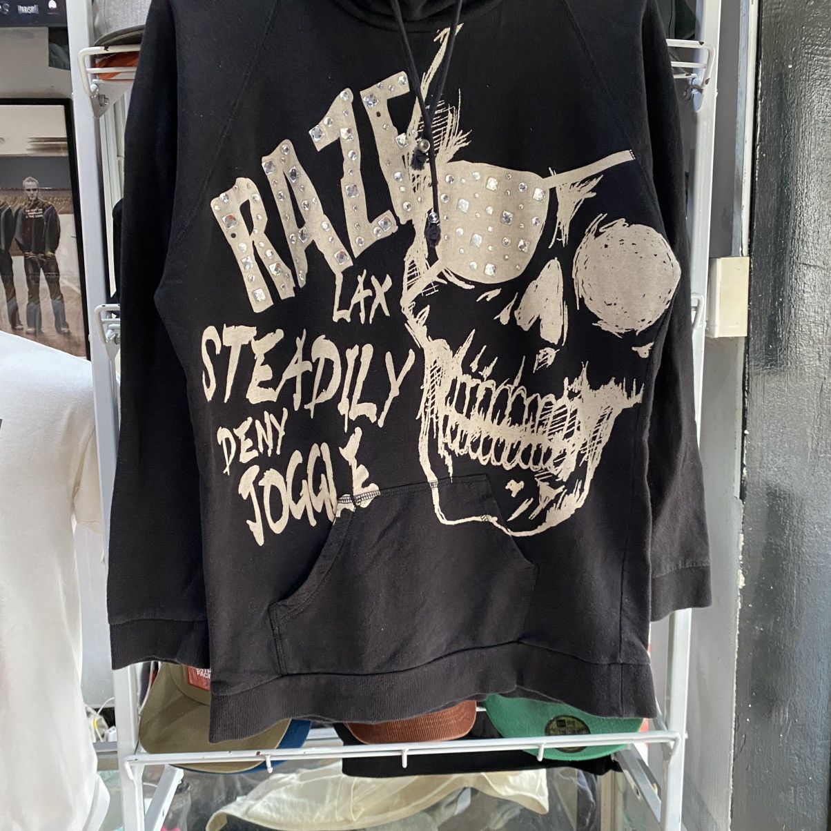 Japanese Brand × Seditionaries × Yasuyuki Ishii Dig Deep Japanese Brand Skull Blink Blink Hoodie Size US L / EU 52-54 / 3 - 4 Thumbnail