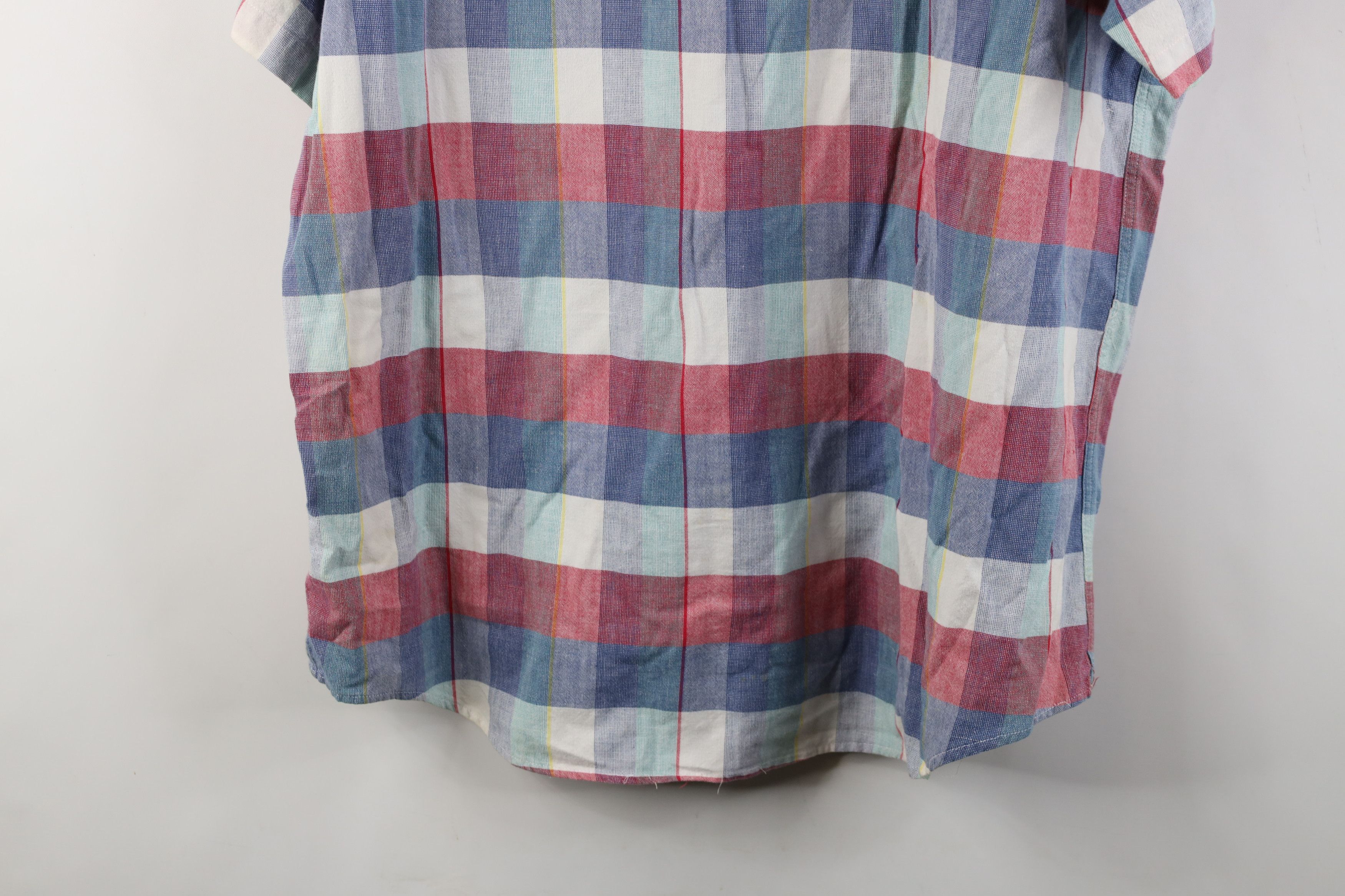 Vintage Vintage 70s 80s Streetwear Short Sleeve Button Down Shirt Size US L / EU 52-54 / 3 - 15 Thumbnail