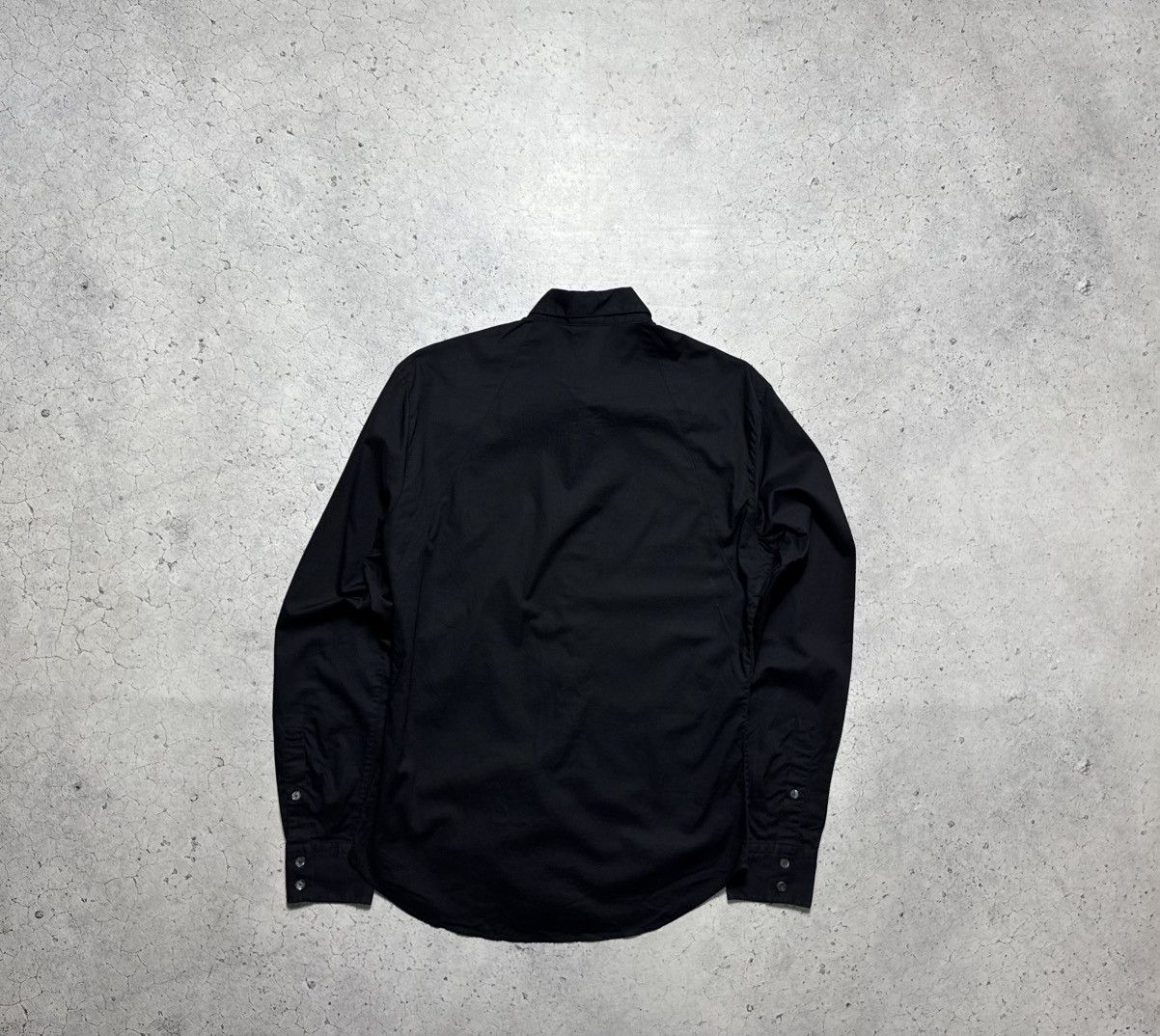 Alexander McQueen Alexander Mcqueen Button Up Shirt MCQ Black Luxury Size US S / EU 44-46 / 1 - 10 Thumbnail