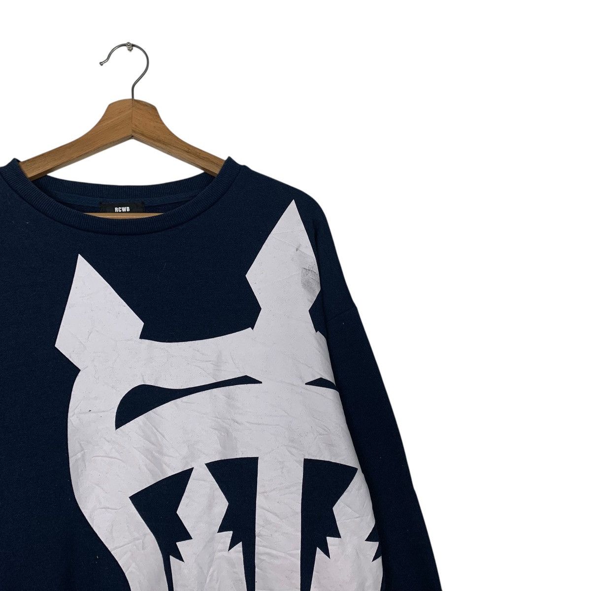 Japanese Brand Rodeo Crowns Big Print Sweatshirt Size L / US 10 / IT 46 - 5 Thumbnail