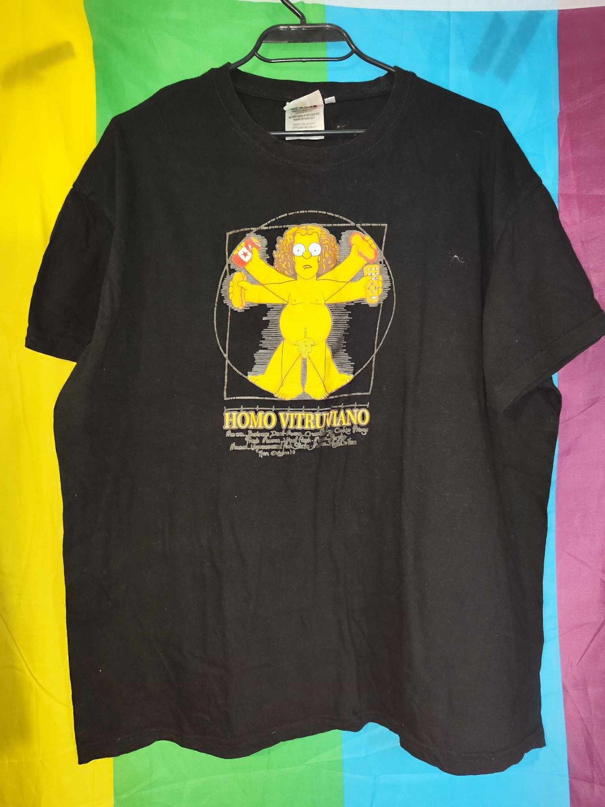 The Simpsons × Vintage Vintage The Simpsons Homo Virtuvitano Da Vinci size 2XL Size US XXL / EU 58 / 5 - 1 Thumbnail