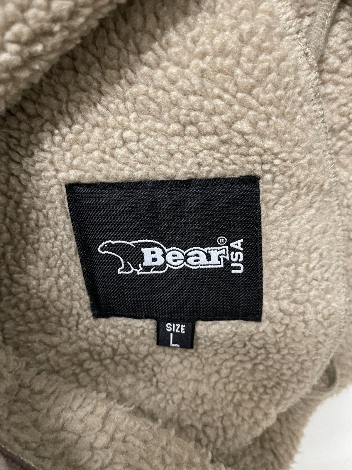 Vintage VINTAGE BEAR USA WARM SHERPA FLEECE JACKET Size US L / EU 52-54 / 3 - 4 Thumbnail