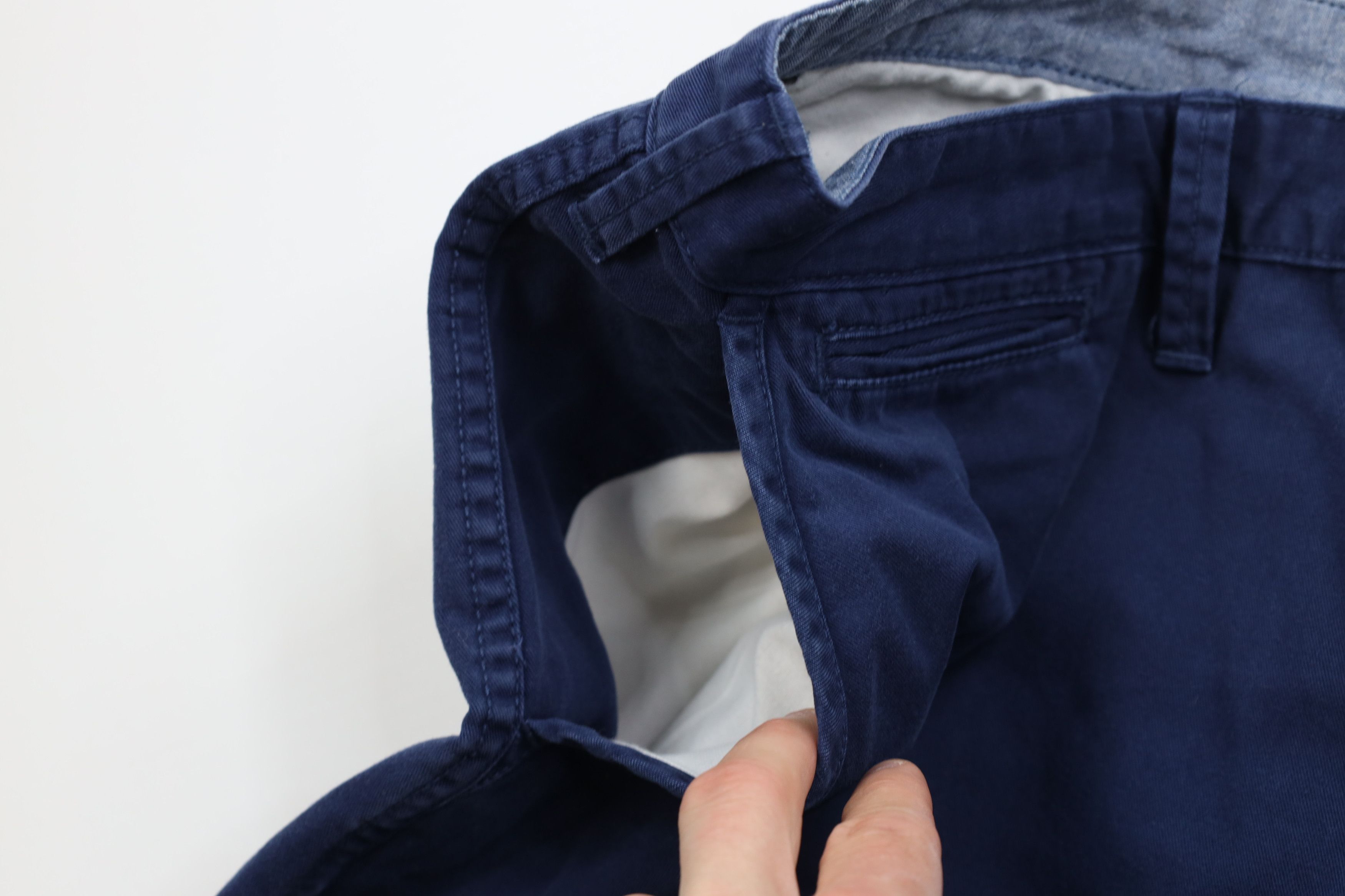 Ralph Lauren Vintage Ralph Lauren Fit Chino Shorts Navy Blue Cotton Size US 40 / EU 56 - 6 Thumbnail