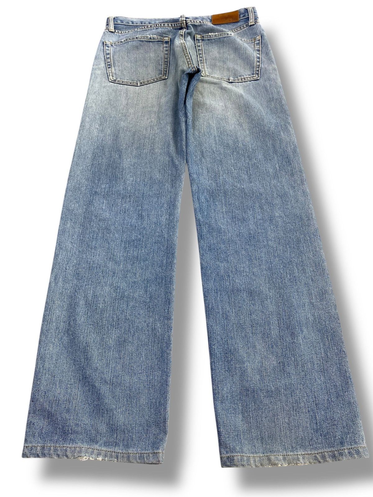 Uniqlo Uniqlo Brand Blue Faded Wash Style Baggy Jeans Size US 30 / EU 46 - 3 Thumbnail