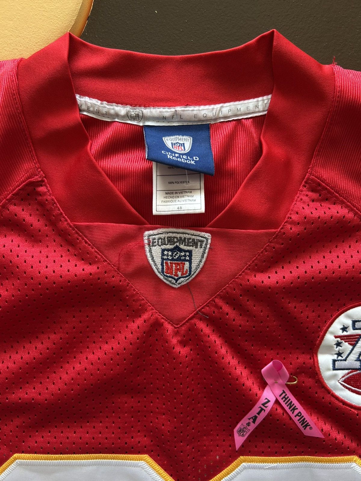 NFL Kansas City Chiefs Patch NFL Football Jersey Size US M / EU 48-50 / 2 - 5 Thumbnail