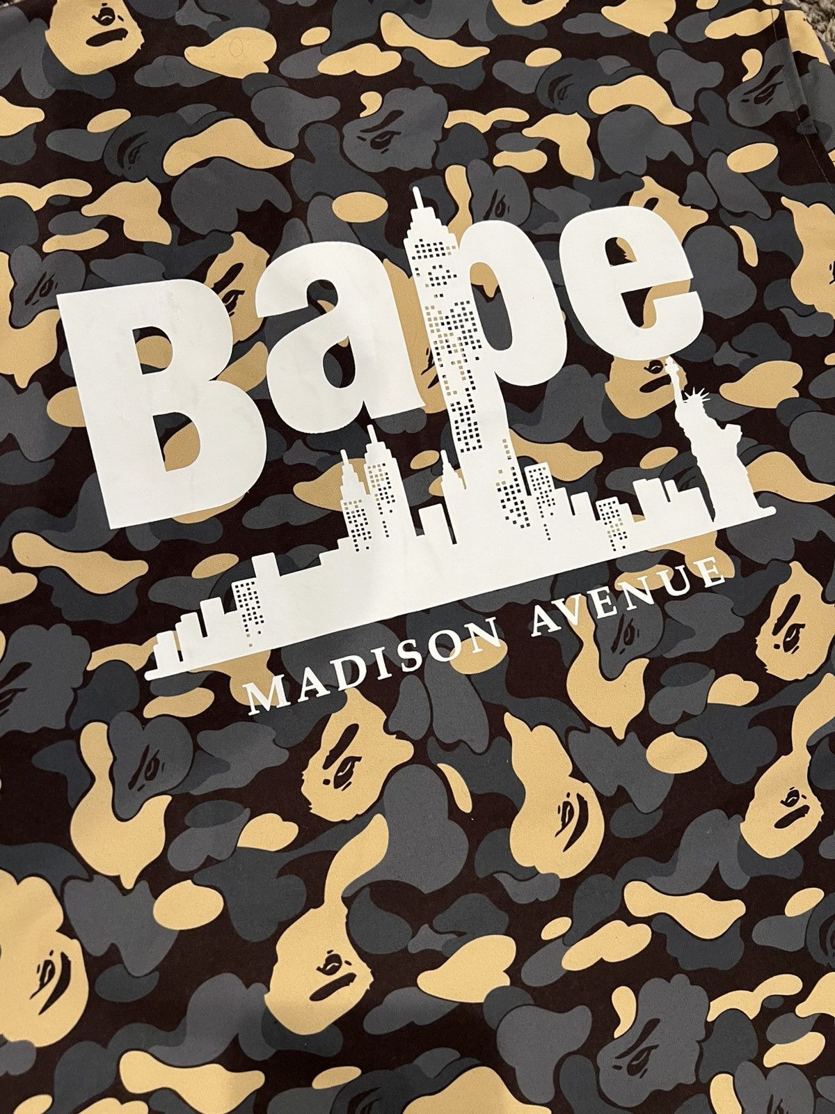 Bape A Bathing Ape Black 2024 NYC Madison Store Camo Coach Jacket Size US M / EU 48-50 / 2 - 4 Thumbnail