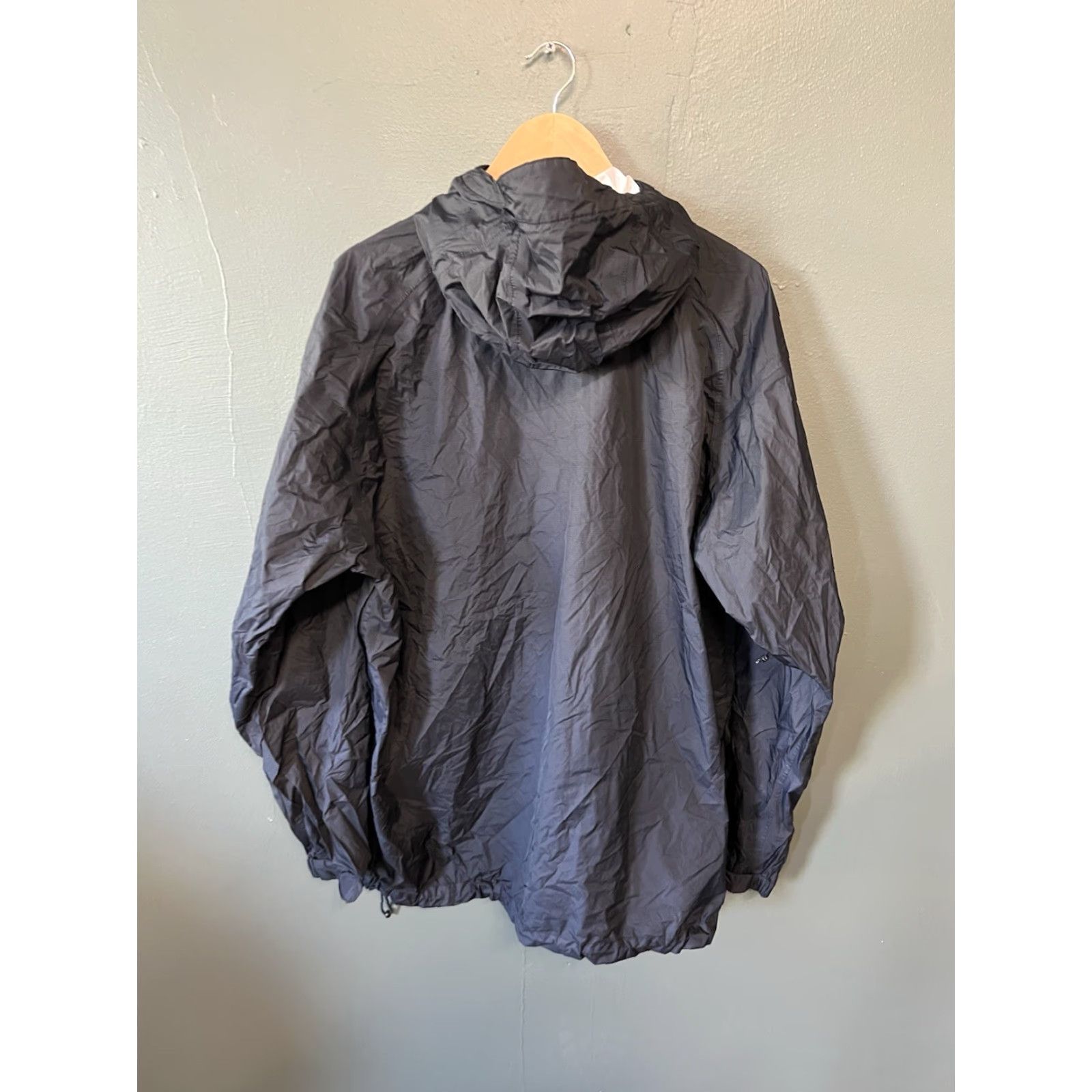 Vintage Kirkland Signature mens Black Windbreaker Jacket and Sweatpants Set XL Tracksuit Regular Size XL Black Mens Sportswear Set Size 46R - 2 Thumbnail