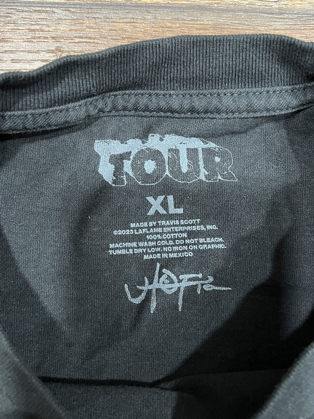Travis Scott Travis Scott Utopia Tour Delresto Echo Graphic Tee Size XL Size US XL / EU 56 / 4 - 3 Thumbnail