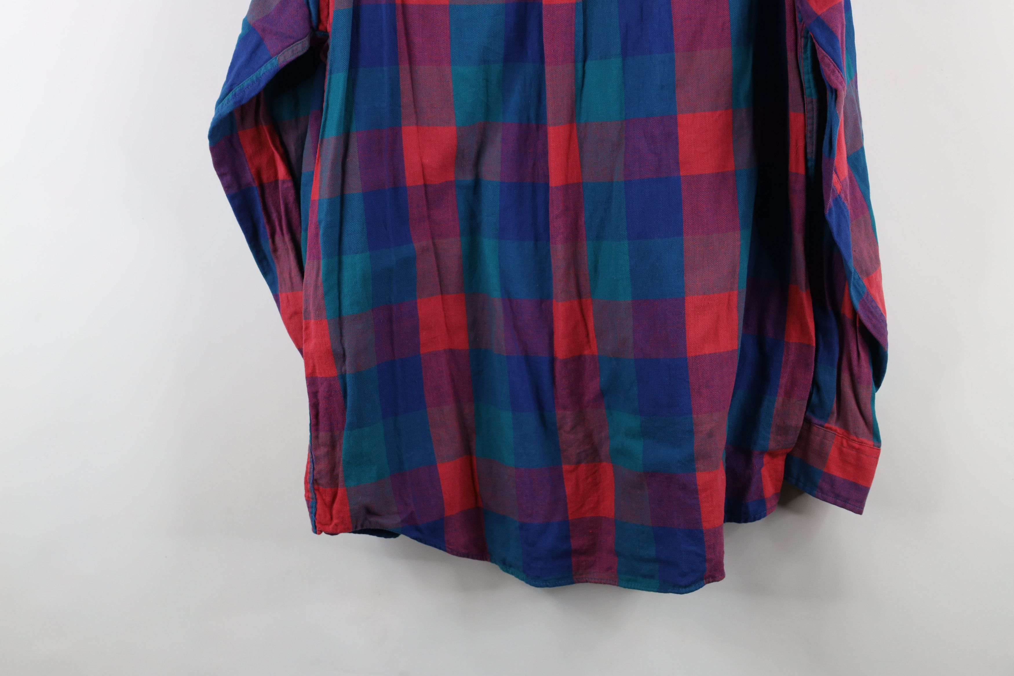 Vintage Vintage 90s Streetwear Collared Button Down Shirt Plaid Size US M / EU 48-50 / 2 - 11 Thumbnail