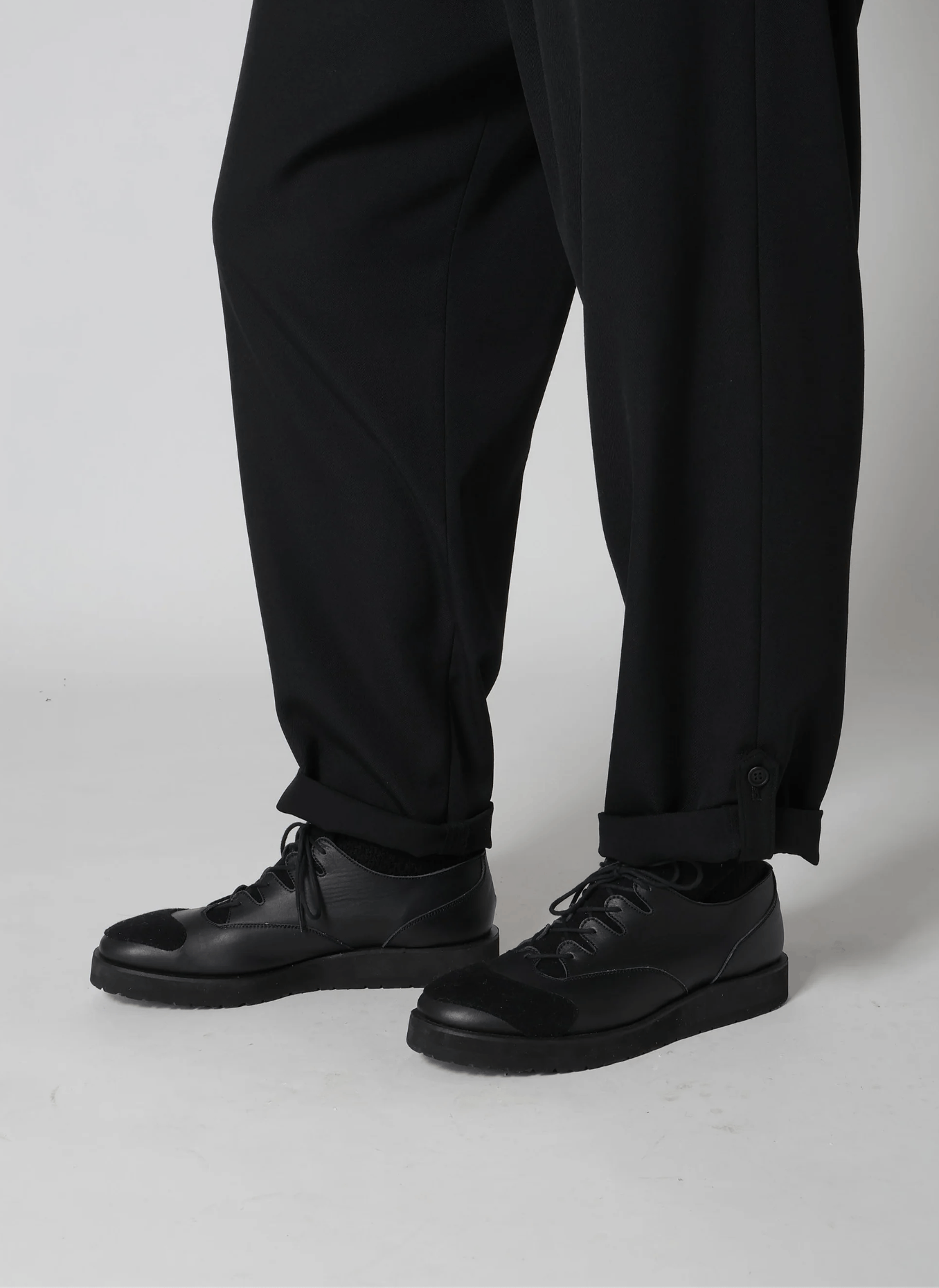 Yohji Yamamoto Yohji Yamamoto Pour Homme - Wool Gabardine 2TUCKS TAB PANTS Size US 32 / EU 48 - 15 Thumbnail
