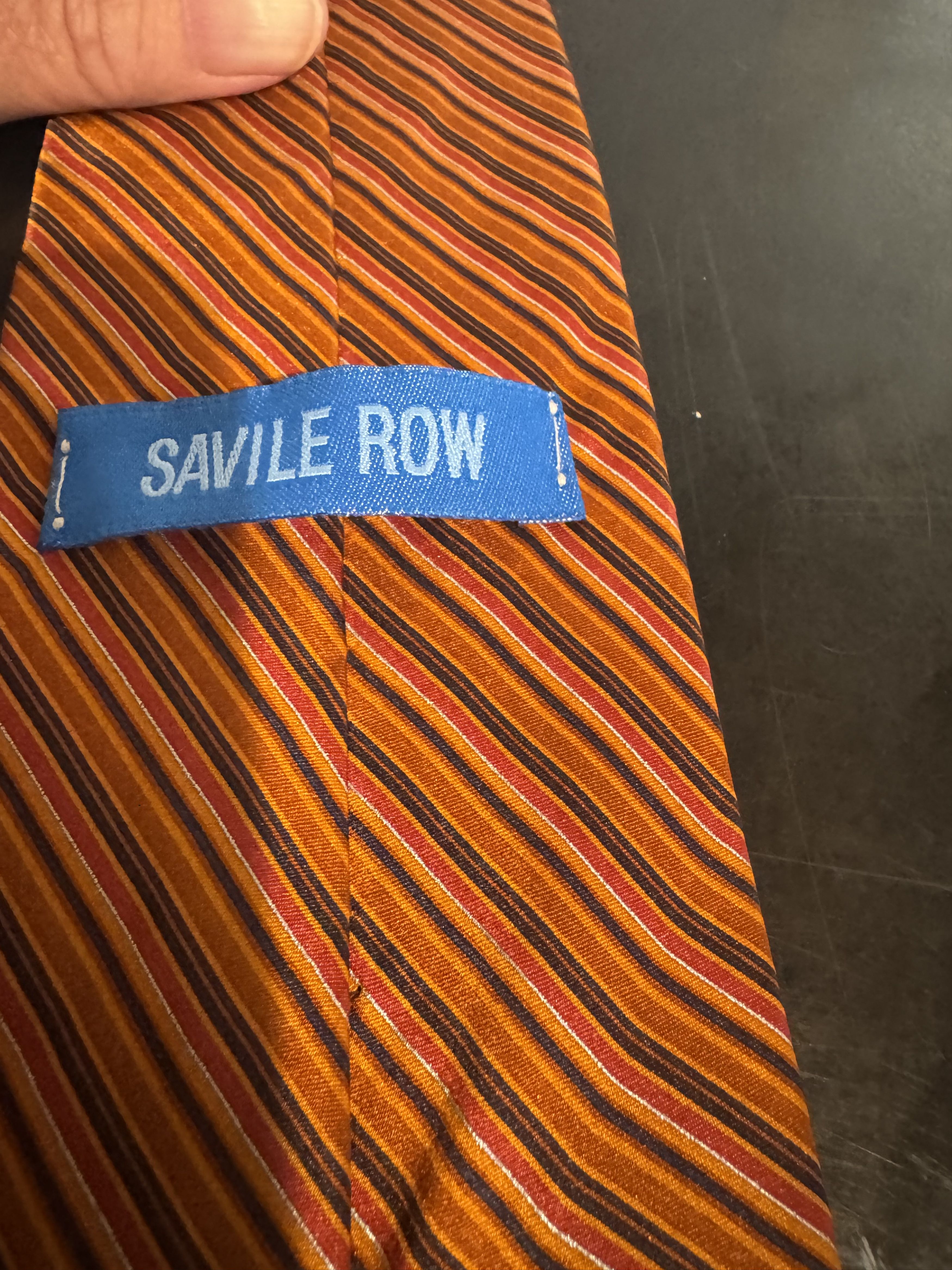 Savile Row Savile Row Silk Tie Size ONE SIZE - 4 Thumbnail
