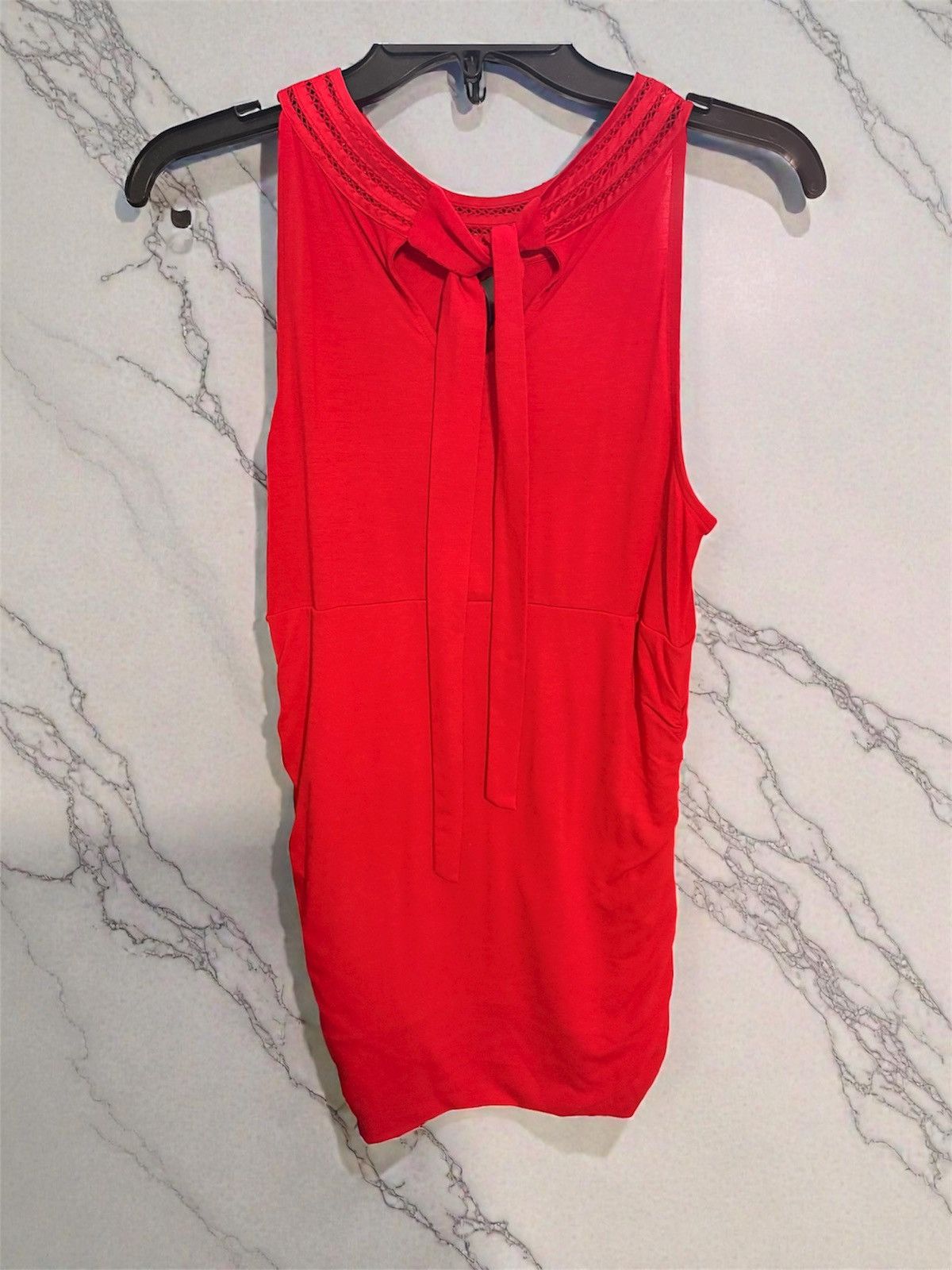 White House Black Market Cherry Red White House dress Size S / US 4 / IT 40 - 2 Thumbnail